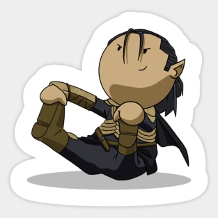 Rayleigh original fantasy character Sticker